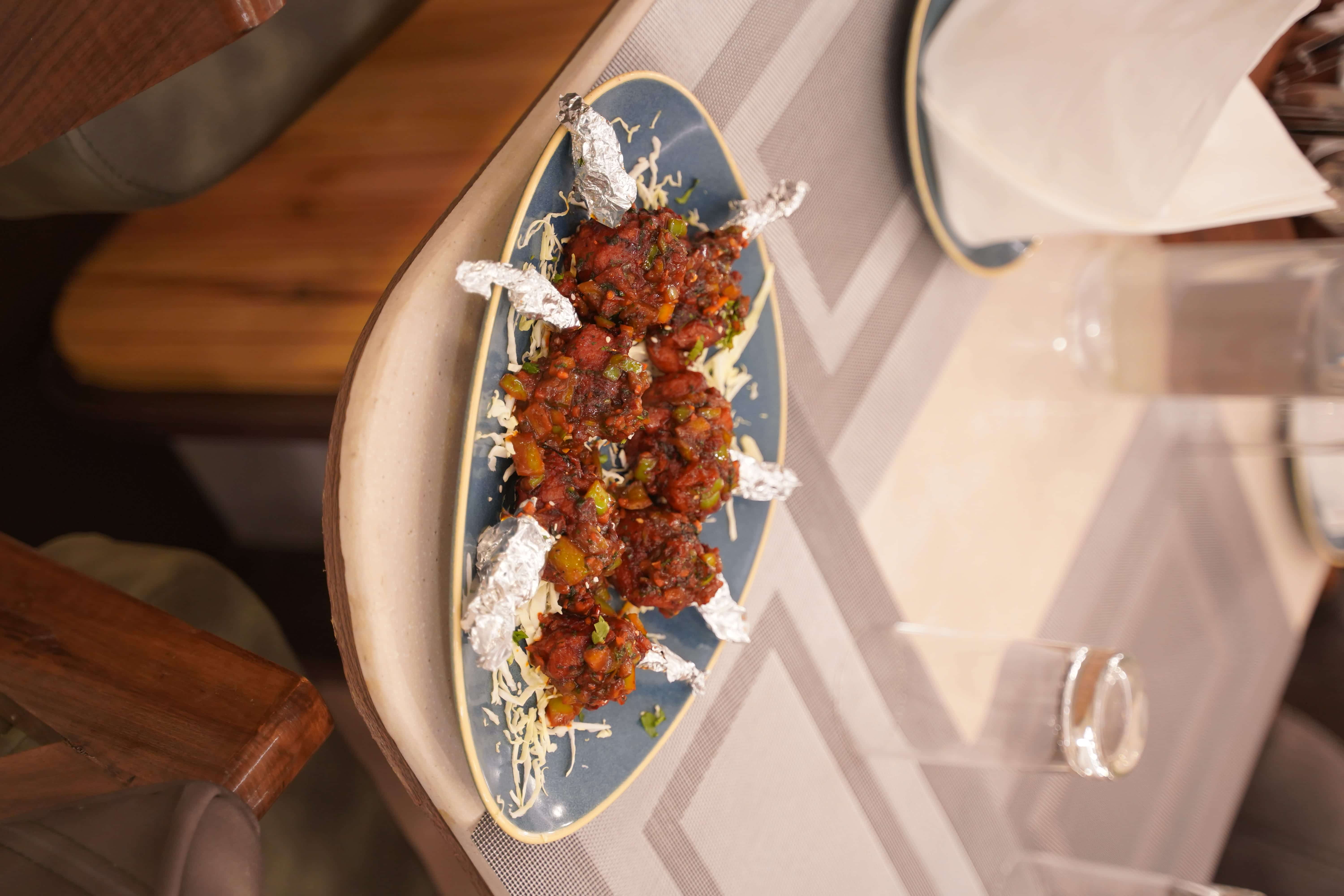 Chicken Lollipops - Dining at Hermitage